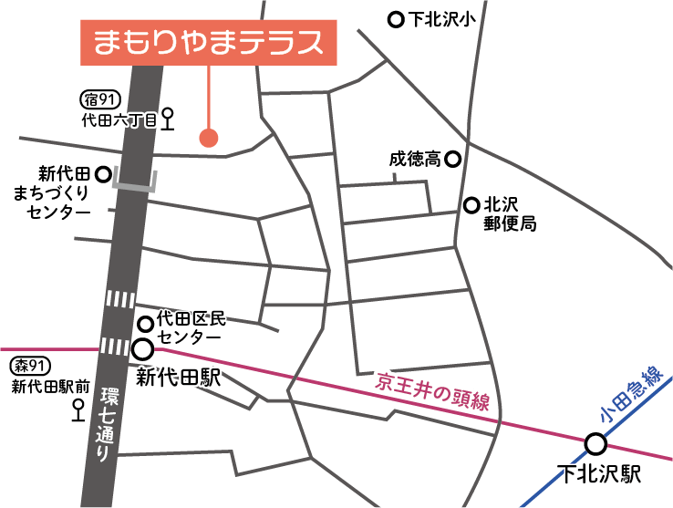アクセスマップ